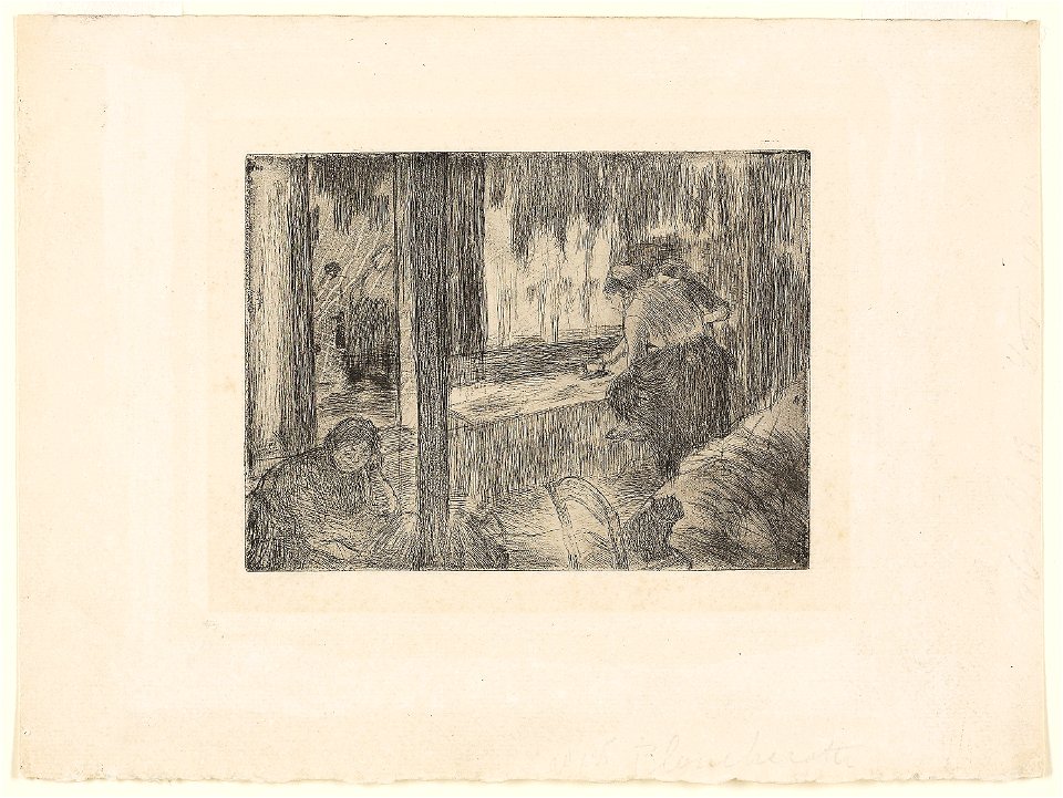 Degas - The Laundresses, 1977.56