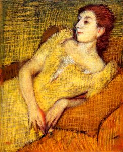 Degas - Seated Woman, 1895