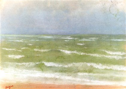 Degas - Rising Tide, circa 1869