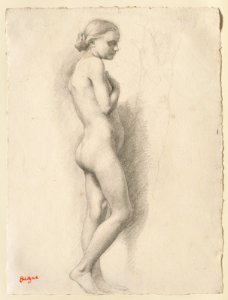 Degas - Standing Nude, 1955.1847