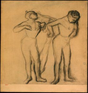 Degas - Three Dancers, 2013.926