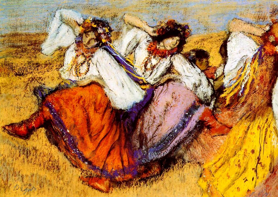 Degas - Russian Dancers, circa 1899, ID=5618