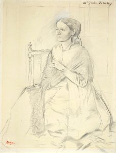 Degas - Study for Julie Burtey, 1965.254
