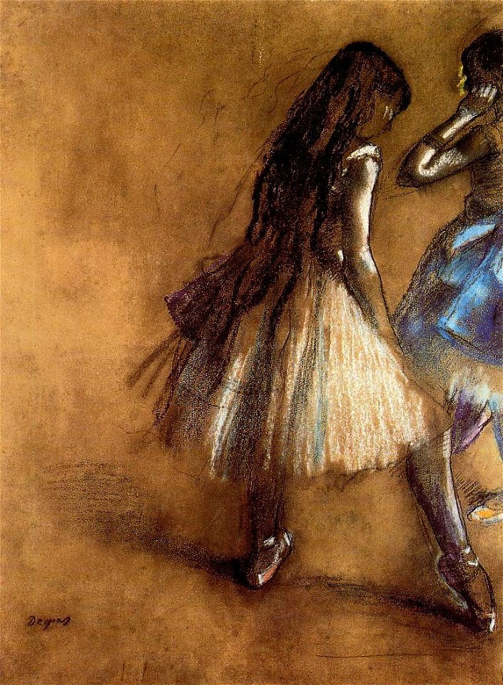 Degas - Two Dancers, circa 1878-1880