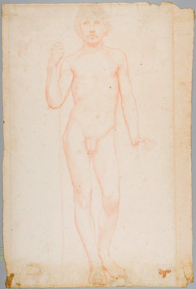 Degas - Standing Male Nude, 2005.147