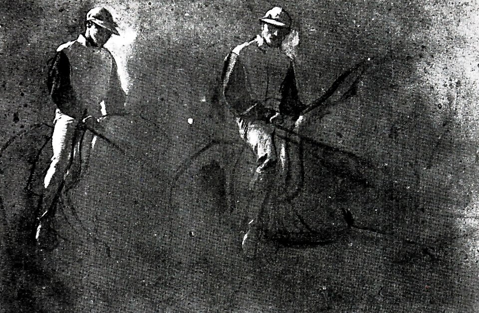 Degas - Two Jockeys, 1866-1872, MS-210