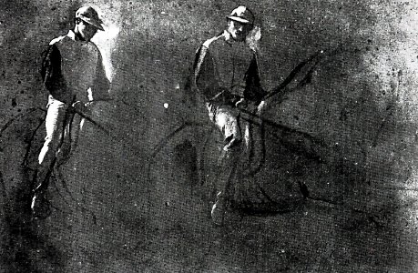 Degas - Two Jockeys, 1866-1872, MS-210