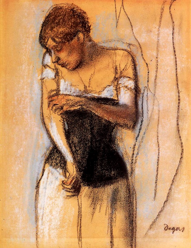 Degas - Woman Touching Her Arm, circa 1883