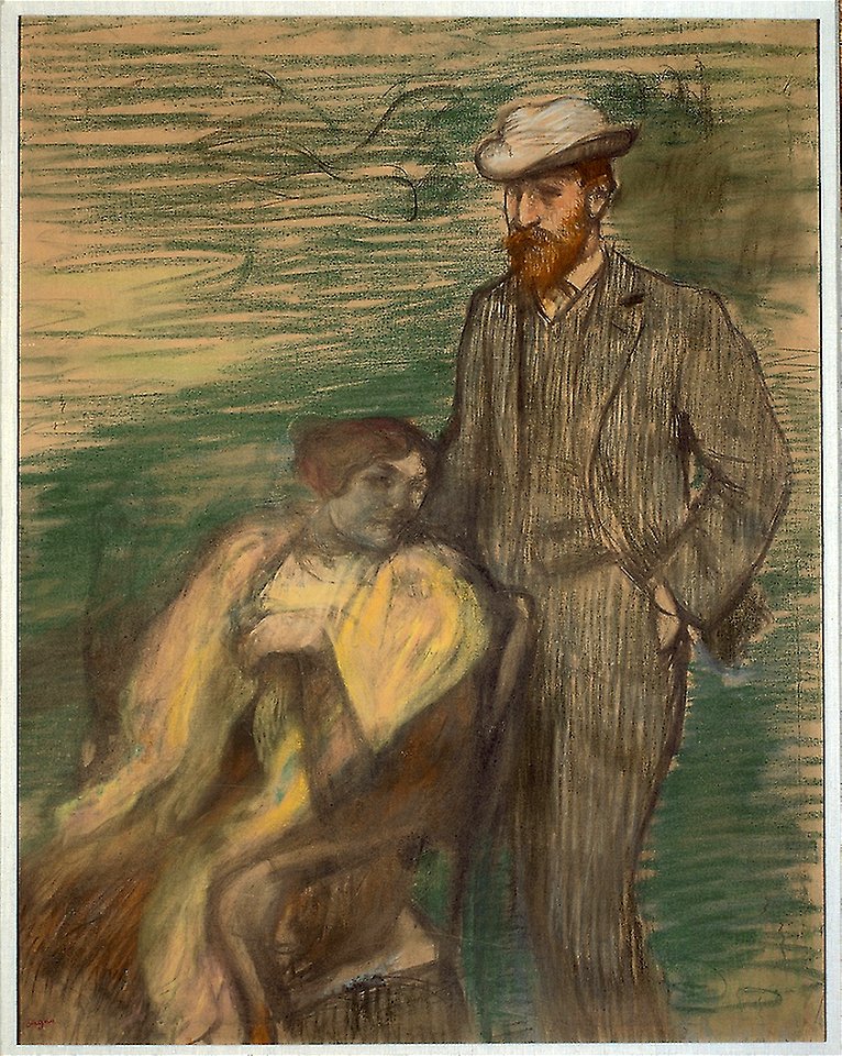 Degas - Study for a Portrait of Monsieur and Madame Louis Rouart, 2019.843
