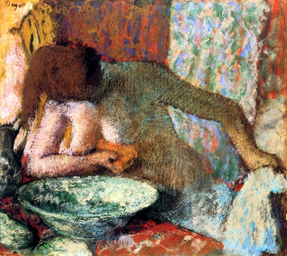 Degas - Woman at Her Toilette, circa 1897