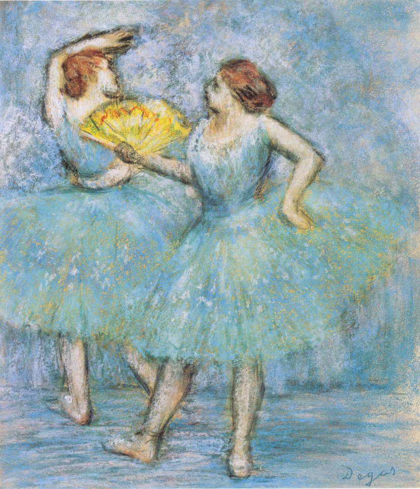 Degas - Zwei Tänzerinnen1