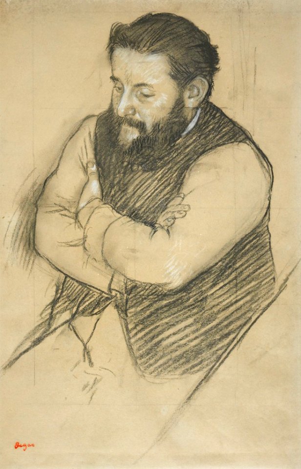 Degas - Study for Diego Martelli, 1965.255