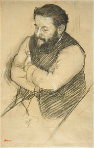 Degas - Study for Diego Martelli, 1965.255