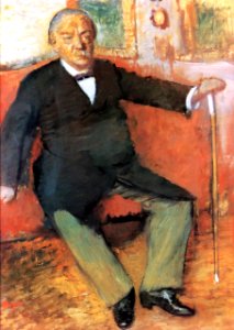 Degas - The Dancer Perrot, Seated, circa 1875-1879