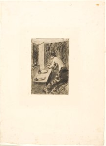 Degas - The Little Dressing Room, 1951.123