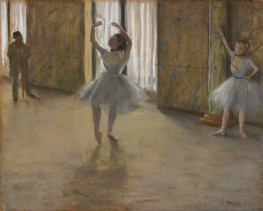 Degas - Danseuses aux bras levés, Circa 1885 - Free Stock Illustrations