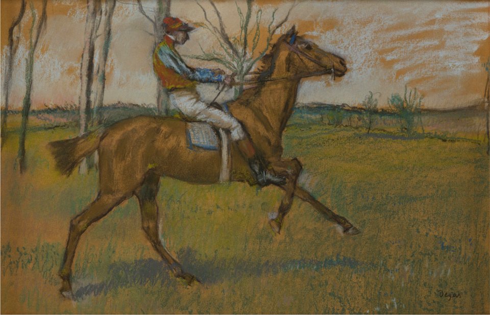Degas - The Jockey, c. 1889