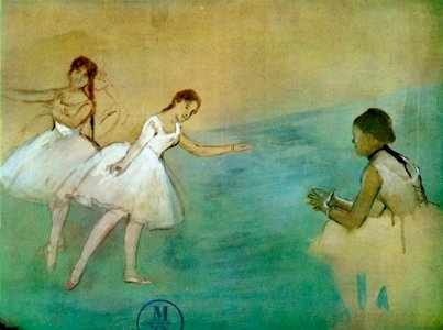 Degas - Three Dancers, 1873