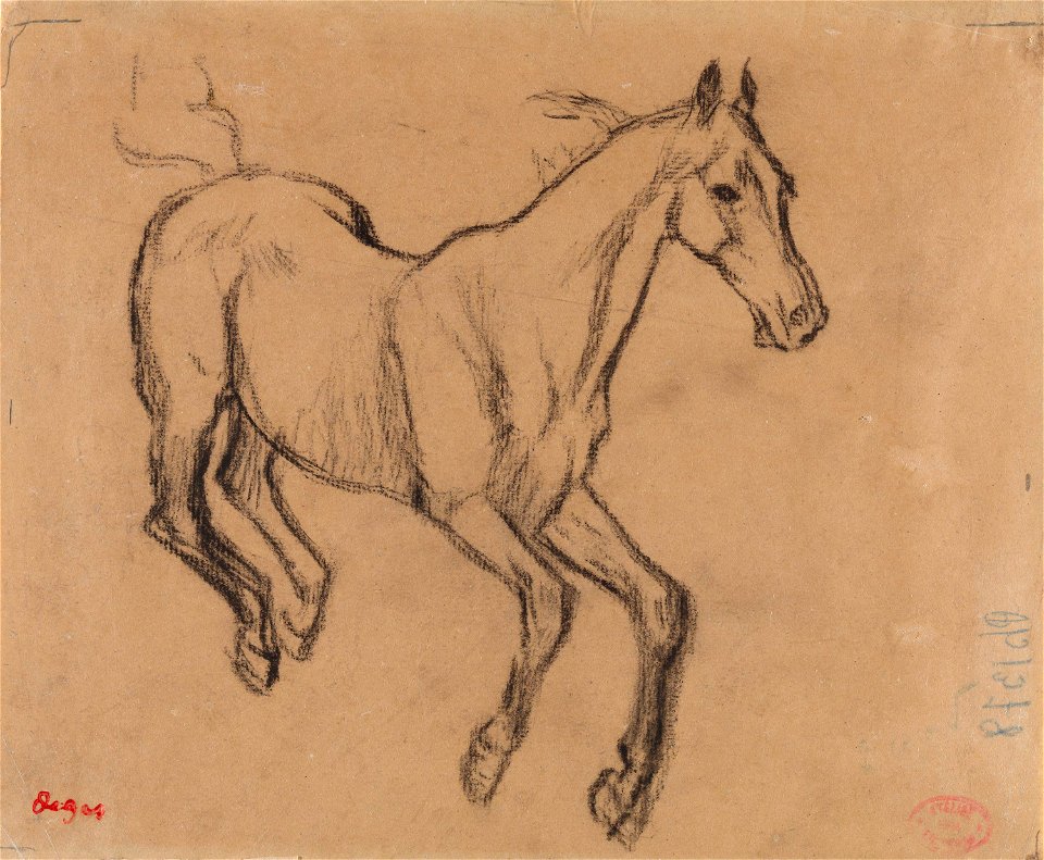 Degas - Horse Gallopping, NG.K&H.B.15567