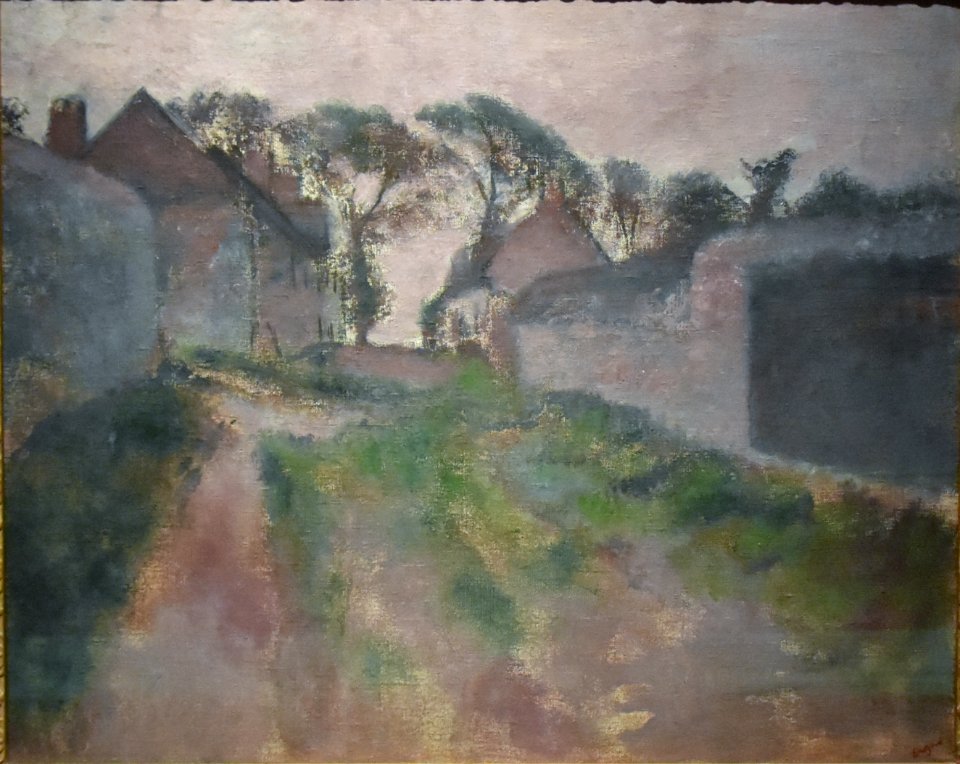Degas, Village Street, Saint-Valery-sur-Somme, 1896-98, Ny Carlsberg Glyptotek, Copenhagen