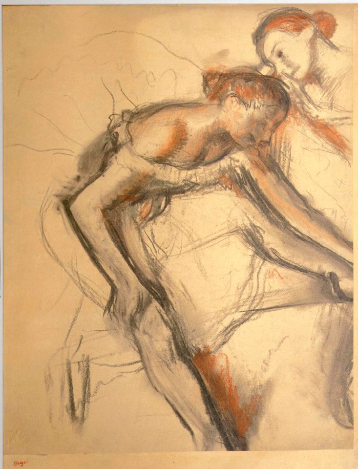 Degas - Two Dancers Resting, 1967-30-20