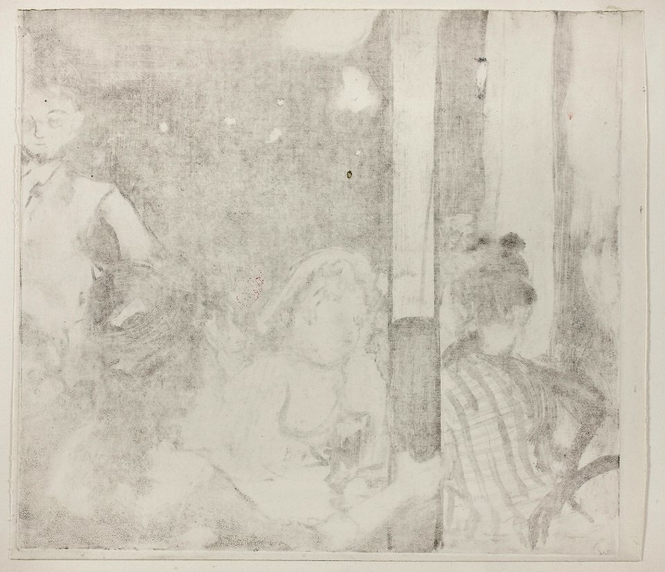 Degas - Women in Front of a Café, Evening, 1990.77.2