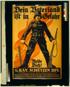 Dein Vaterland ist in Gefahr, melde dich! - L. Zabel. LCCN2006680285