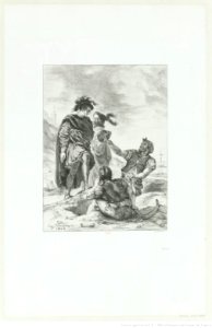 Delacroix - Ce crâne, Monsieur, était celui d'Yorick, le Bouffon du Roi, btv1b10029842z
