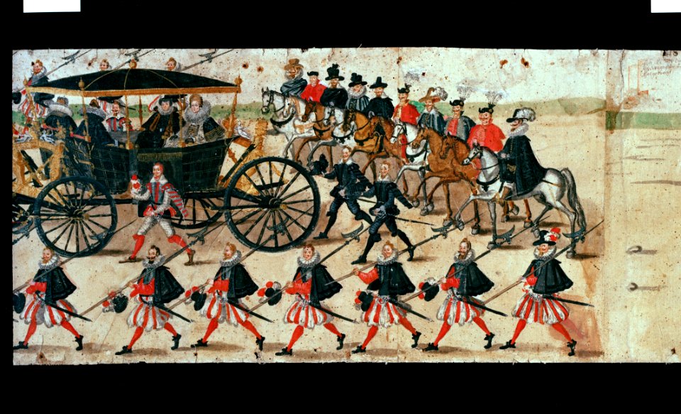 Del av Polska rullen från 1605 - Livrustkammaren - 38437