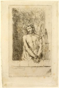 Delacroix - Christ with the Reed, 1950.1666