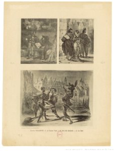 Delacroix - 1. Le docteur Faust, 2. Ma belle demoiselle, 3. Le duel, btv1b8438874f