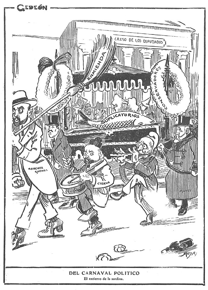 Del carnaval político, de Moya