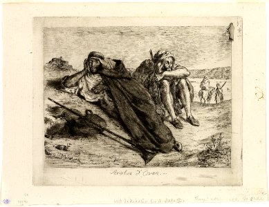 Delacroix - Arabs of Oran, 1942.251