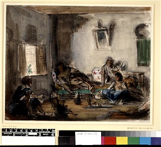 Delacroix - Algerian interior, 1898,0520.23, 1832-1834 (circa)