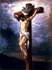 Delacroix - Christ on the Cross 1847-1850