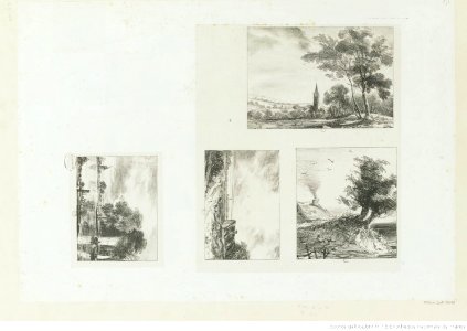 Delacroix - Croquis de Paysage, btv1b10461671k