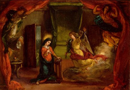 Delacroix - Annonciation, 1841