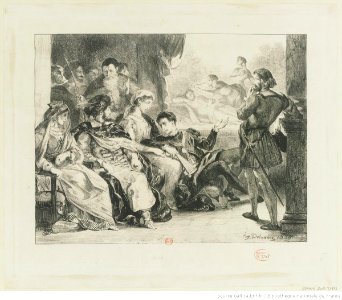 Delacroix - C'est une intrigue scélérate, 1er état, btv1b10461789z