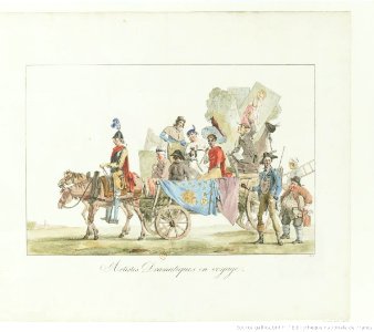 Delacroix - Artistes Dramatiques en voyage, btv1b10029673w