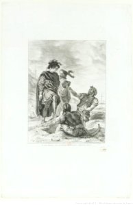 Delacroix - Ce crâne, Monsieur, était celui d'Yorick, le Bouffon du Roi, btv1b10029841h