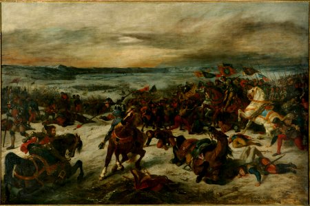 Delacroix - Bataille de Nancy