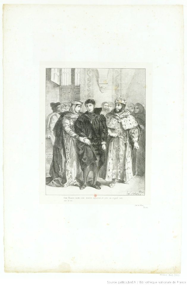 Delacroix - Cher Hamlet, écarte cette sombre apparence, et jette un regard ami, btv1b10029828t