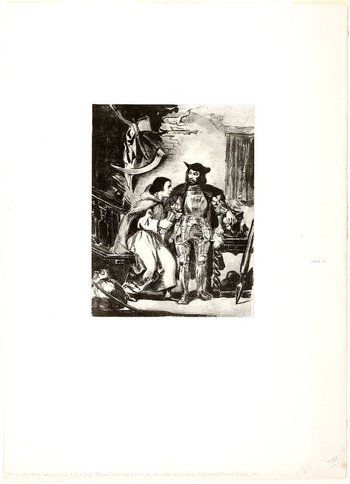 Delacroix - Brother Martin Clasping the Iron Hand of Goetz, 1959.537
