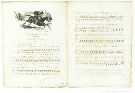 Delacroix - La Fuite du Contrebandier, btv1b100297147