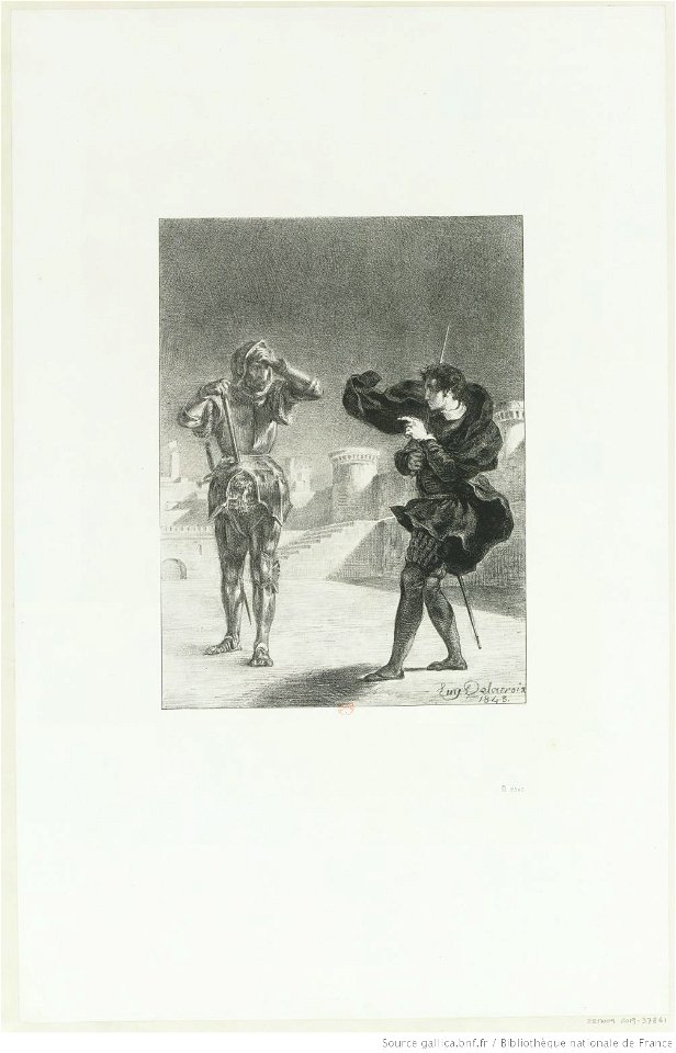 Delacroix - Je suis l'esprit de ton père !, btv1b104618235