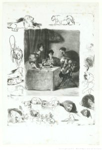 Delacroix - Méphistophélès se présente chez Marthe, btv1b10029745x