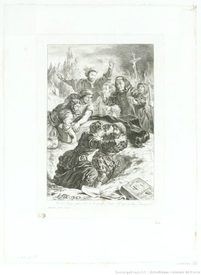Delacroix - Ne me serre pas ainsi à la gorge, l'ami, 1er état, btv1b10029843d