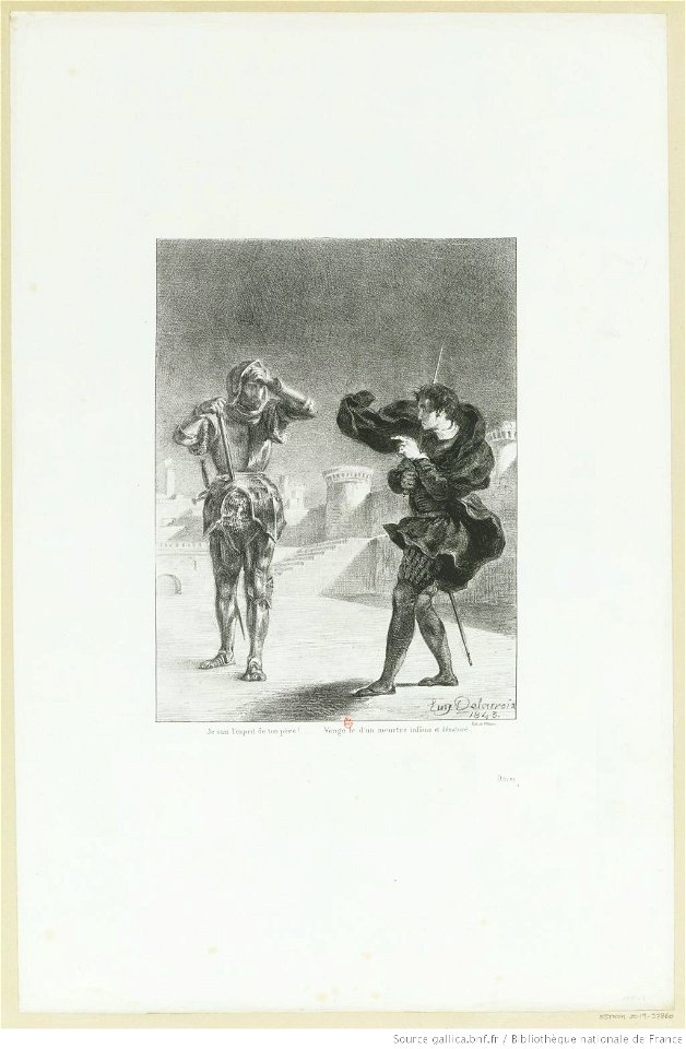 Delacroix - Je suis l'esprit de ton père !, btv1b10461827z