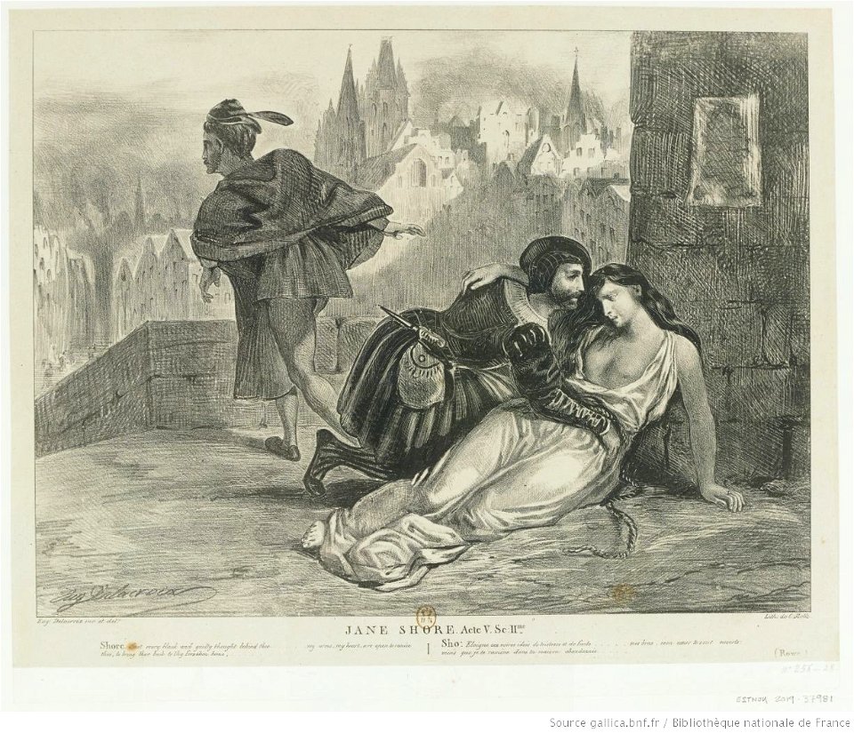 Delacroix - Jane Shore, btv1b104617319