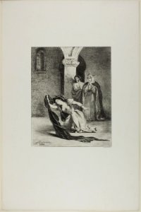 Delacroix - Ophelia’s Song, 1949.616